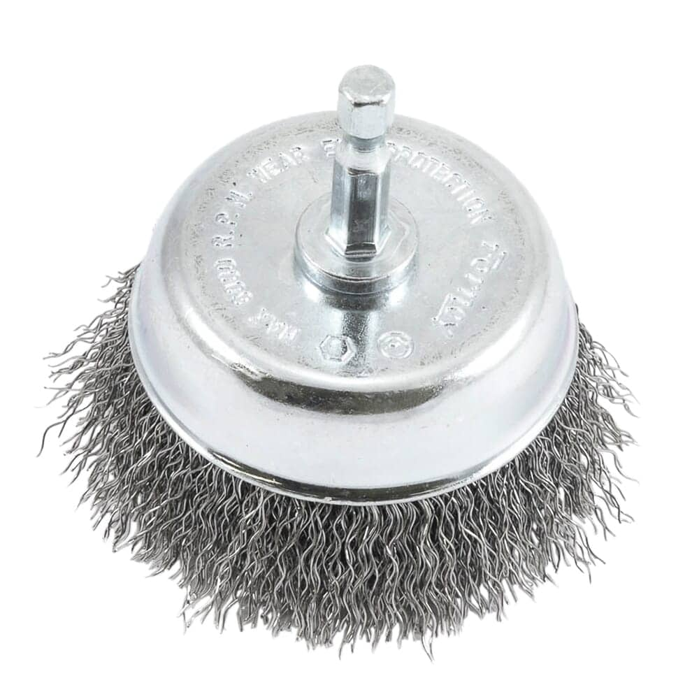 72731 Cup Brush, Crimped, 3 in x .